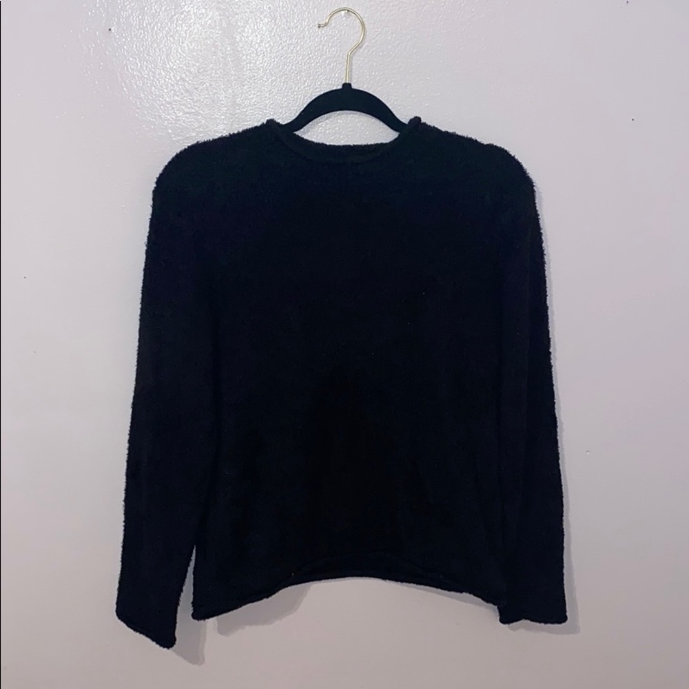 Croft & Barrow Black Long Sleeve Sweater